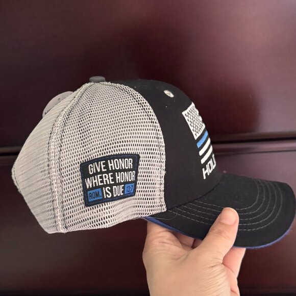 Hold Fast Men's Thin Blue Line Ball Cap - NWT - Picture 2 of 4